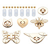 Zinc Alloy Bag Twist Lock Accessories AJEW-TA0017-12-1