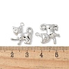 304 Stainless Steel Rhinestone Pendants STAS-Z122-47P-3