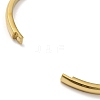 304 Stainless Steel Smooth Hinged Bangles BJEW-Q772-01G-3