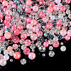 Transparent & Opaque Acrylic Bead OACR-TAC0002-08B-3