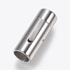 Tarnish Resistant 304 Stainless Steel Bayonet Clasps STAS-O114-049A-P-2
