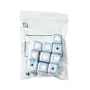 10Pcs Opaque Acrylic Enamel Beads ACRC-FS0001-02B-6