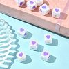 10Pcs Opaque Acrylic Enamel Beads ACRC-FS0001-02D-8