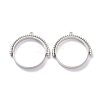 Alloy Open Back Bezel Pendants PALLOY-Z003-12P-1