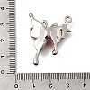 Alloy Glass Pendants FIND-D305-07P-3