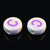 UV Plating Enamel Acrylic Beads PACR-N015-01B-3