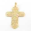 Cross Alloy Big Pendants X-TIBEP-R342-03KC-RS-1