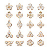 60Pcs 10 Style Alloy Pendants PALLOY-TA0002-29-10