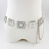 Vintage Alloy Geometric Square Link Chain Waist Belly Chains for Women FS-WGD731C-06-1