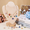 40Pcs 20 Styles Faceted Glass Rhinestone Pendants GLAA-TA0001-44-7