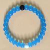 Yin-yang Style Silicone Round Beaded Bracelets for Women Men FS-WG639CC-07-1