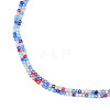 Glass Beads Strands GLAA-N051-11B-3