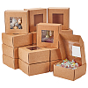 Paper Candy Storage Box CON-WH0084-95A-1