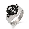 304 Stainless Steel Open Rings RJEW-B055-13AS-03-1