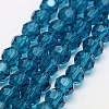 Glass Beads Strands EGLA-J042-6mm-14-1