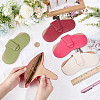 1Pc PU Leather Glasses Case AJEW-CN0006-94C-3