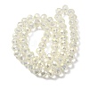 Electroplate Glass Beads Strands LS-EGLA-D020-8x5mm-70-3