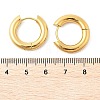 Tarnish Resistant 202 Stainless Steel Huggie Hoop Earrings EJEW-O087-08O-G-2