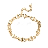 304 Stainless Steel 8 Link Chain Bracelets SA-CBA2696-09G-4