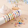 DIY Evil Eye Bracelet Making Kit DIY-TA0004-41-43