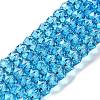 Transparent Glass Beads Strands EGLA-K071-01K-1