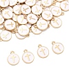 60Pcs Alloy Enamel Pendants ENAM-YW0008-02D-1