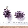 Autumn Theme Resin Pendants KY-I007-46-4