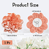 1Pc Polyester Brooches JEWB-CN0001-07E-2