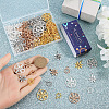 120Pcs 12 Styles Alloy Pendants FIND-SC0011-97-3