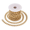 Aluminium Twisted Curb Chains CHA-CW0001-001-5