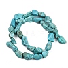 Natural Howlite Beads Strands G-N0312-01D-3