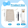 2Pcs Glass Bead Storage Tubes with Bamboo Caps for Cat Fur Storage AJEW-WR0002-82-2