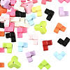 60Pcs Baking Paint Opaque Acrylic Beads OACR-SP0001-91-7