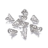 Tarnish Resistant 304 Stainless Steel Bead Cap STAS-P236-15P-1