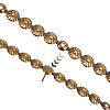 5Bags Flower Iron Decoration Strip FIND-GF0008-41A-AB-5