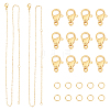 DIY 304 Stainless Steel Necklace Making Kits DIY-UN0002-23-1