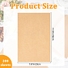 Double Silicone Coating Baking Paper LS-DIY-WH0297-09-09-2
