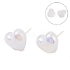 Hypoallergenic Bioceramics Zirconia Ceramic Stud Earrings EJEW-C111-14A-1