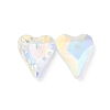 Electroplated Glass Pendants EGLA-M029-05-01-3