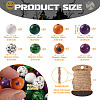 DIY Halloween Wooden Ornaments Making Kits DIY-CD0001-42-3