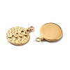Ion Plating(IP) 316 Surgical Stainless Steel Pendants STAS-D450-12G-3