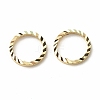 Brass Linking Rings KK-F831-018B-G-RS-2