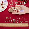 SUNNYCLUE DIY Imitation Pearl Earring Making Kit DIY-SC0019-31-3