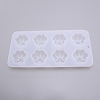 Cat Footprint Silicone Molds DIY-WH0203-30-2