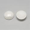 Natural White Jade Cabochons G-R416-10mm-11-2