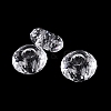 Transparent Glass European Beads GPDL-Q024-14mm-A11-1