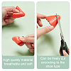 4 Pairs 4 Colors PU Shoe Fillers FIND-GA0004-44B-4