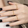 304 Stainless Steel Finger Rings for Couple FS-WG36BBF-02-2