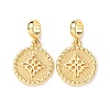 Brass European Dangle Charms KK-H278-01G-03-1