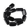 Natural Black Stone Beads Strands G-L650-C01-01-3